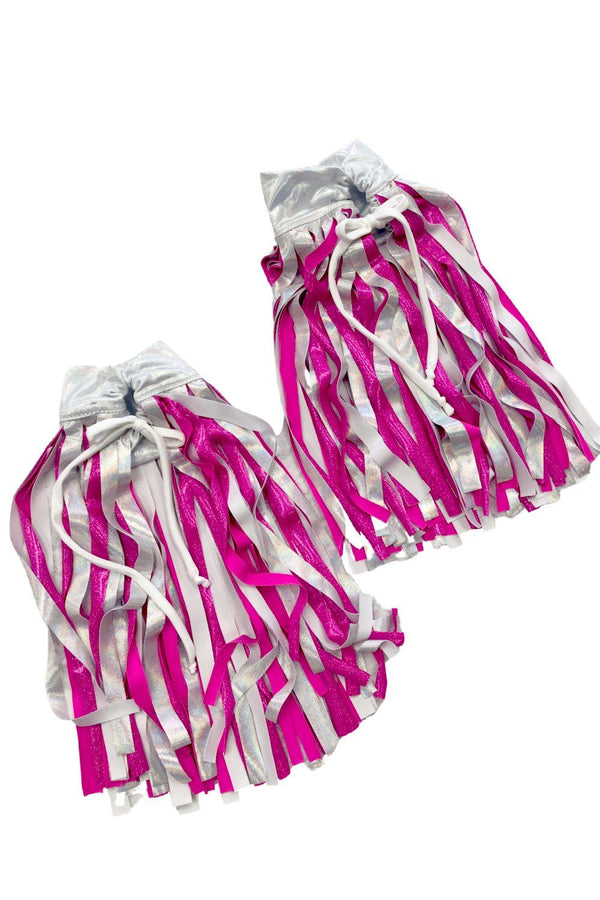 Fringed Wrestling Arm Bands with Slide Ties - 5