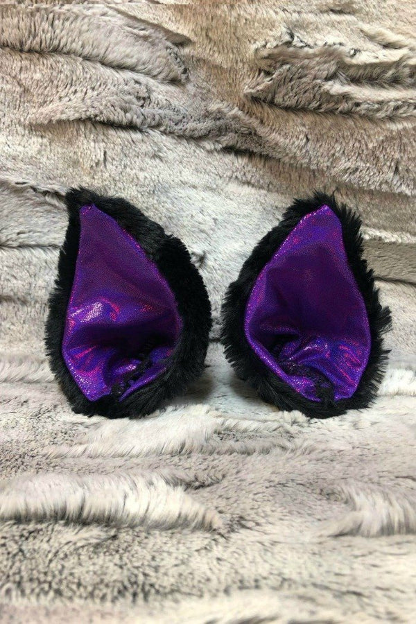 Minky Faux Fur Clip-on Ears - 6