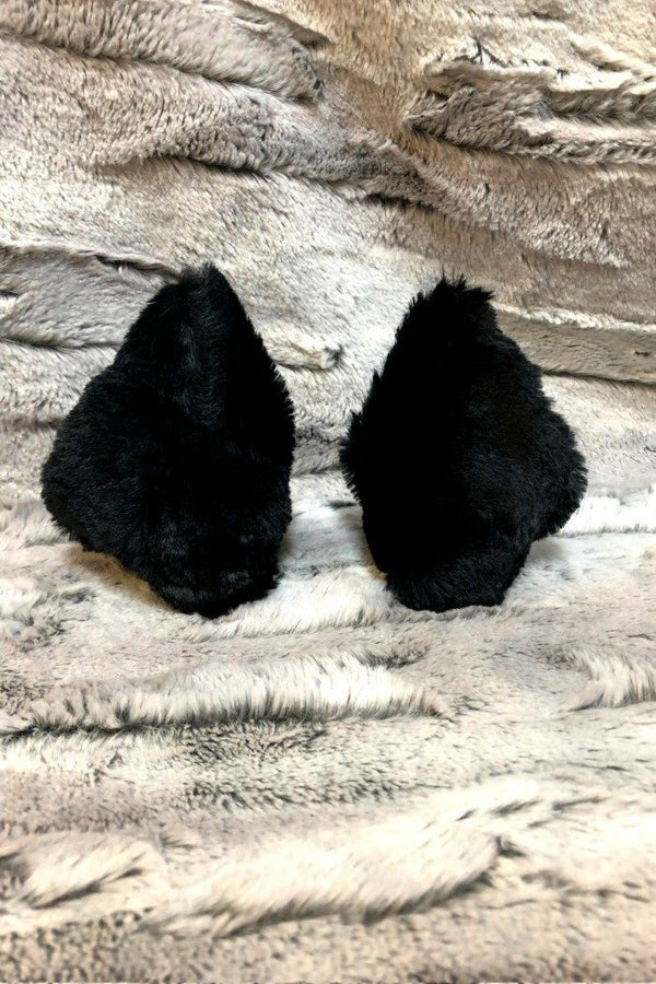 Minky Faux Fur Clip-on Ears - 4