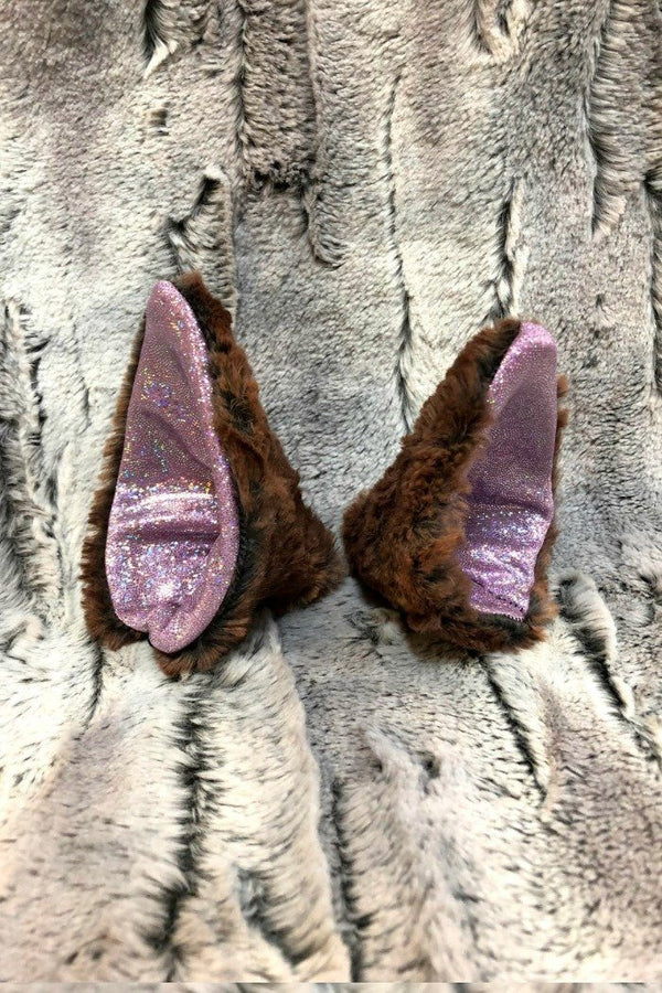 Minky Faux Fur Clip-on Ears - 1