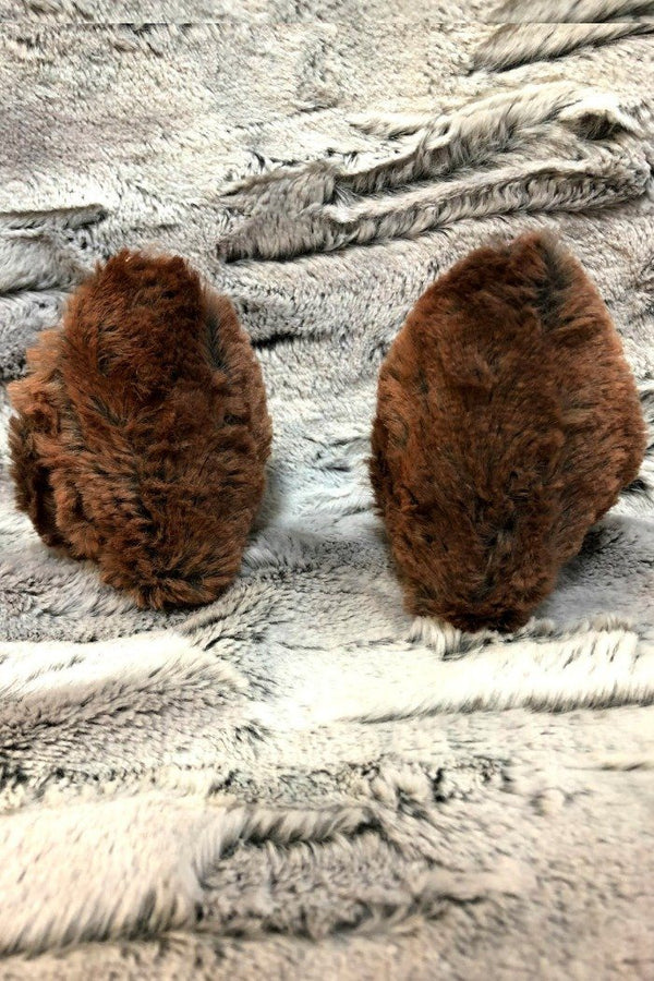 Minky Faux Fur Clip-on Ears - 4