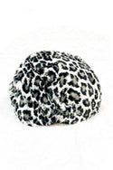 Snow Leopard Minky Roller Derby Helmet Cover (Cover Only) - 7