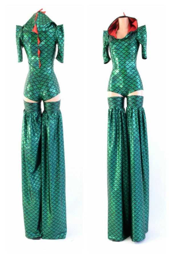 Crocodile Stilting Costume - 1