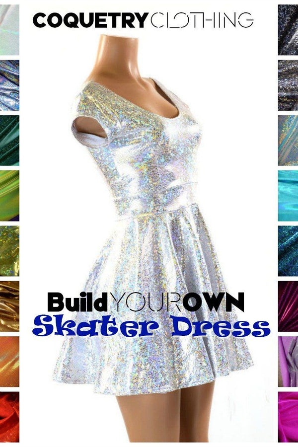 Build Your Own Cap Sleeve Skater Dress - 1