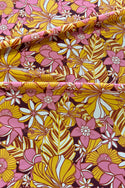 "What The Floral" Print Spandex Fabric - 2