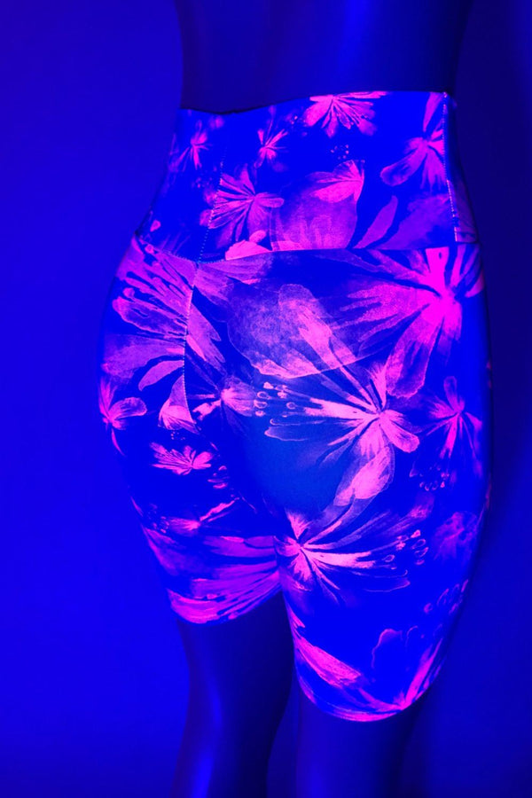 UV Glow Radiant Rainforest Spandex Fabric - 6