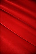 Red Stretch Velvet Fabric - 1