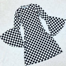 A - Line Black & White Mod Dress - Coquetry Clothing