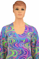 A - Line Glow Worm Dress - Coquetry Clothing