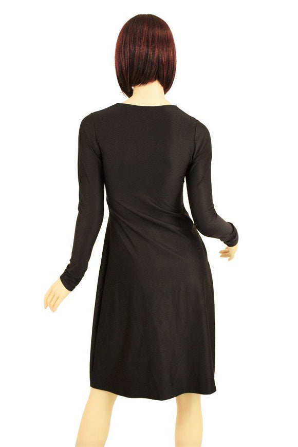 A - Line Little Black Dress - Coquetry Clothing