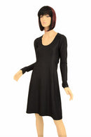 A - Line Little Black Dress - Coquetry Clothing
