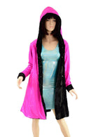 A Line Minky Coat with Kitty Ears - Coquetry Clothing
