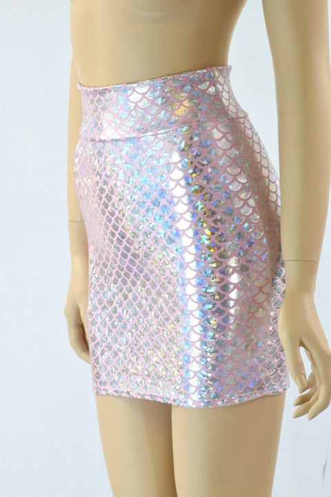 Pink Bodycon Mermaid Skirt - Coquetry Clothing