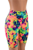 Acid Splash Bike Shorts - Coquetry Clothing