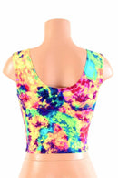 Acid Splash Crop Top - Coquetry Clothing