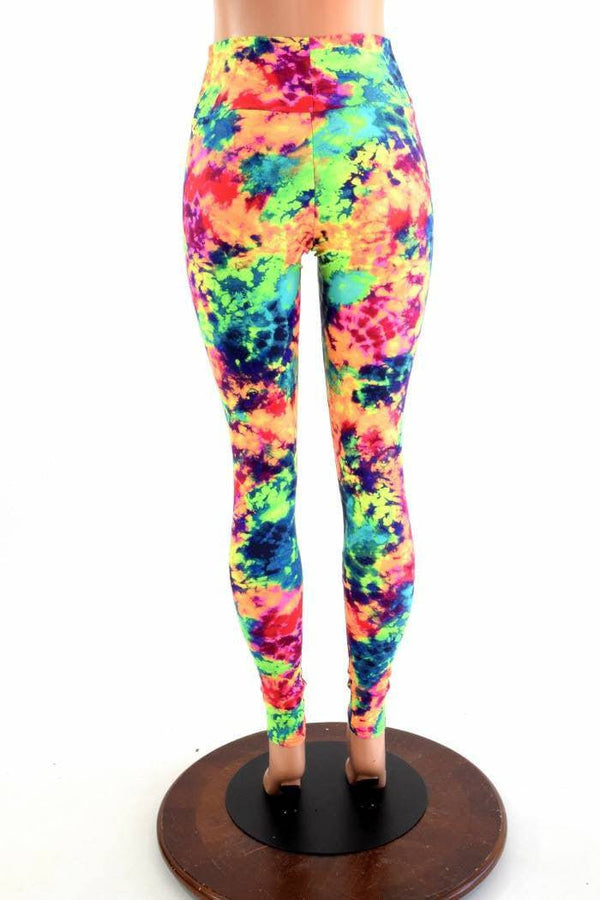 Ready to Ship Acid Splash High Waist Leggings XXS - 4