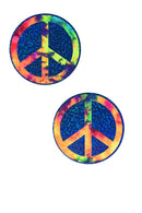 Acid Splash Peace Sign Pasties - Coquetry Clothing