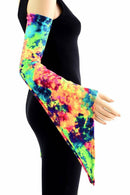 Acid Splash Pixie Arm Warmer Sleeves - Coquetry Clothing