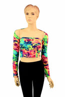 Acid Splash "Samba Sleeve" Dance Shrug - Coquetry Clothing