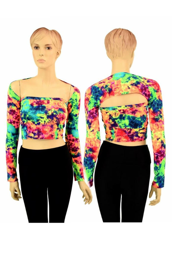 Acid Splash "Samba Sleeve" Dance Shrug - Coquetry Clothing