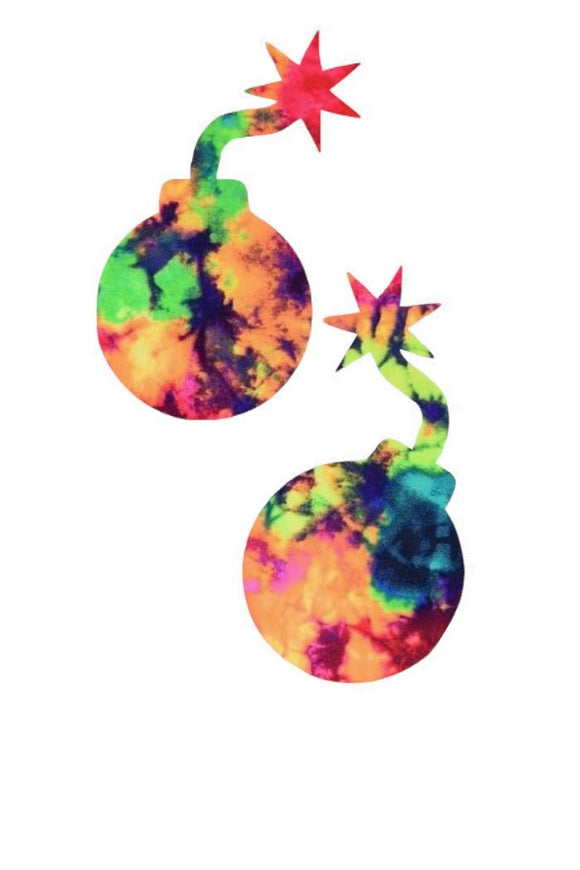 Acid Splash UV Bomb Pasties - Coquetry Clothing