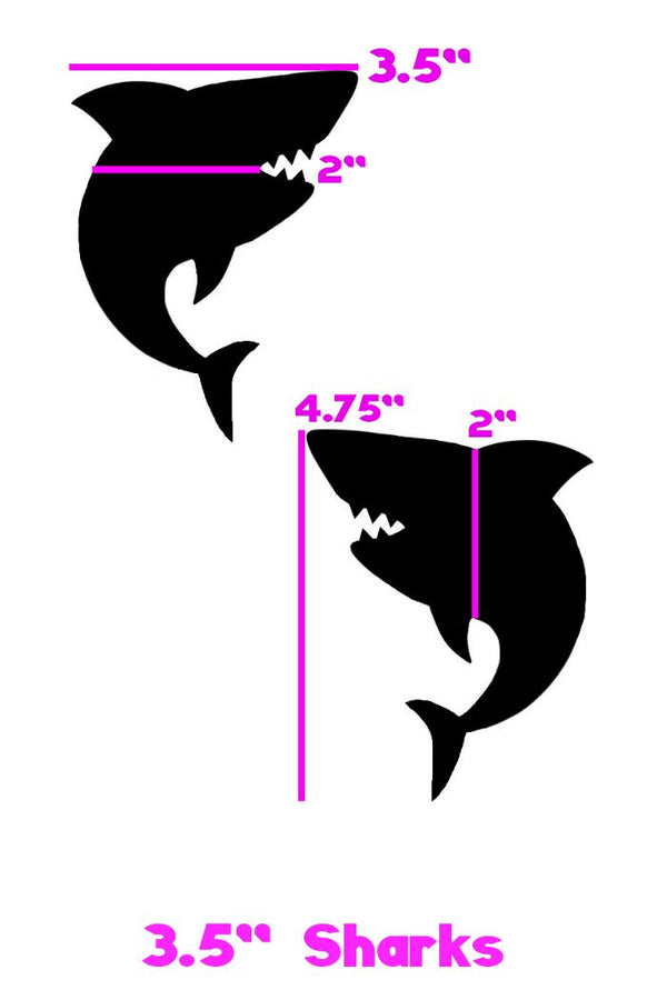 Acid Splash UV Shark Pasties - 3