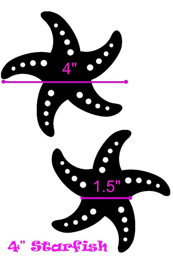 Acid Splash UV Starfish Pasties - 2