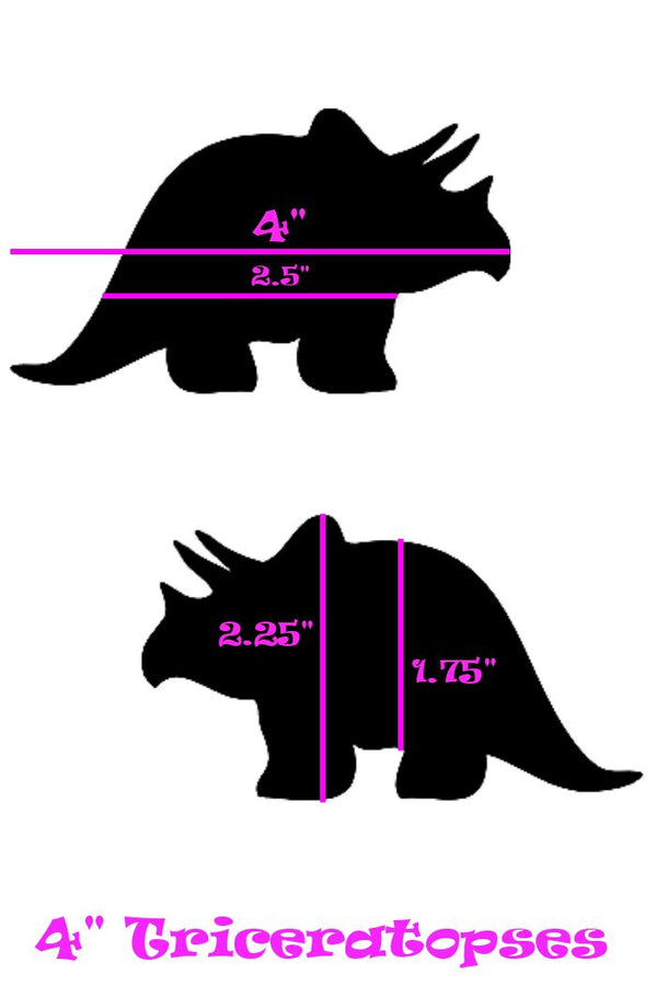 Acid Splash UV Triceratops Pasties - 2