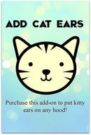 ADD Cat Ears to Any Hood - Coquetry Clothing