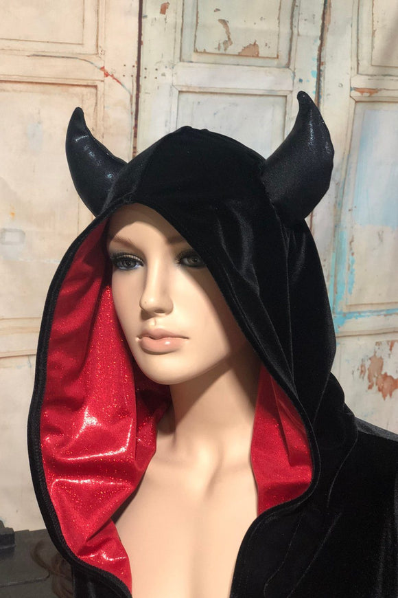 Add Devil Horns to your Hood - Coquetry Clothing