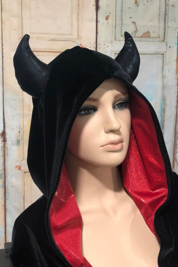 Add Devil Horns to your Hood - Coquetry Clothing