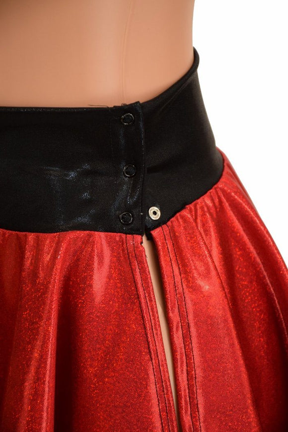 Add Snaps to Circle Cut Skirt - Coquetry Clothing