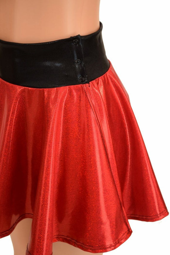 Add Snaps to Circle Cut Skirt - Coquetry Clothing
