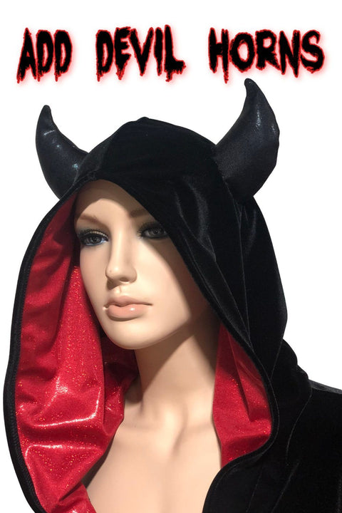 Add Devil Horns to your Hood - Coquetry Clothing