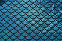 Turquoise Dragon Scale Fabric - 3