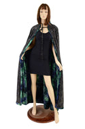 Atlantis Minky Faux Fur Full Length Cape - 6