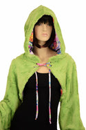 Avocado Balloon Sleeve Minky Shrug - 2