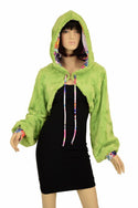 Avocado Balloon Sleeve Minky Shrug - 1