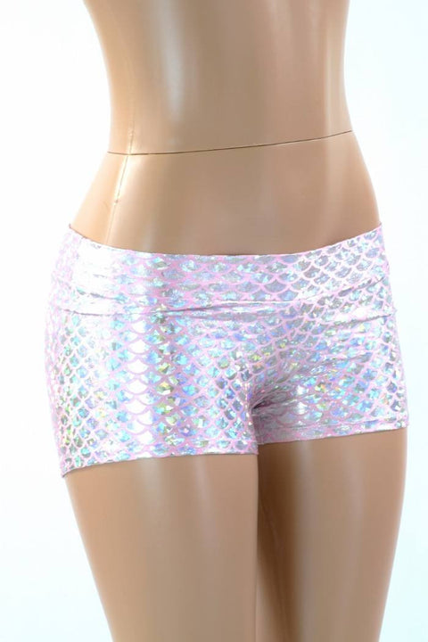 Pink Mermaid Lowrise Shorts - Coquetry Clothing