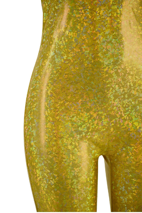 Backless Bootcut Catsuit with Showtime Collar - 2