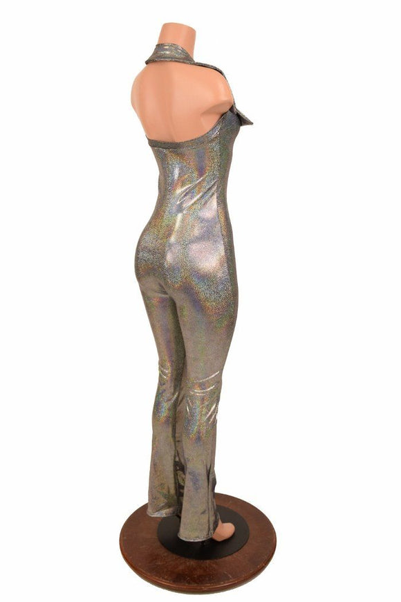 Backless Catsuit with Showtime Collar - Coquetry Clothing