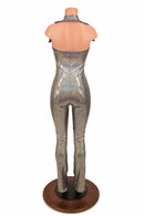 Backless Catsuit with Showtime Collar - Coquetry Clothing