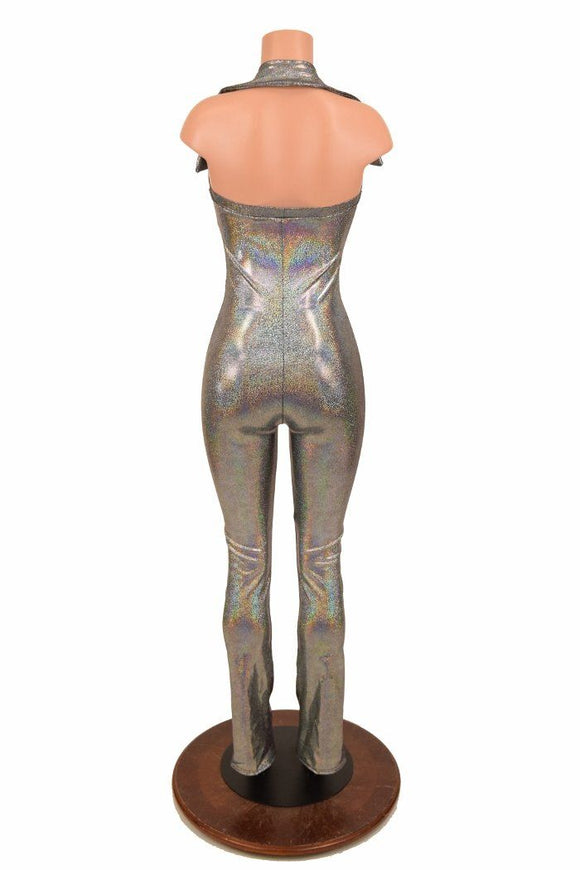 Backless Catsuit with Showtime Collar - Coquetry Clothing
