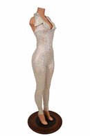 Backless Catsuit with Showtime Collar - Coquetry Clothing