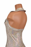 Backless Catsuit with Showtime Collar - Coquetry Clothing