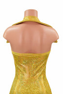 Backless Catsuit with Showtime Collar - Coquetry Clothing