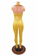 Backless Catsuit with Showtime Collar - Coquetry Clothing