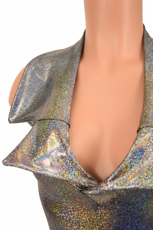 Backless Catsuit with Showtime Collar - 9