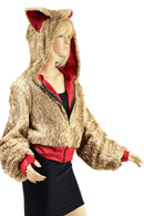Balloon Sleeve Minky with Fox Ears - Coquetry Clothing