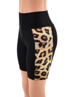 Bike Shorts with Side Panel Pockets - Coquetry Clothing